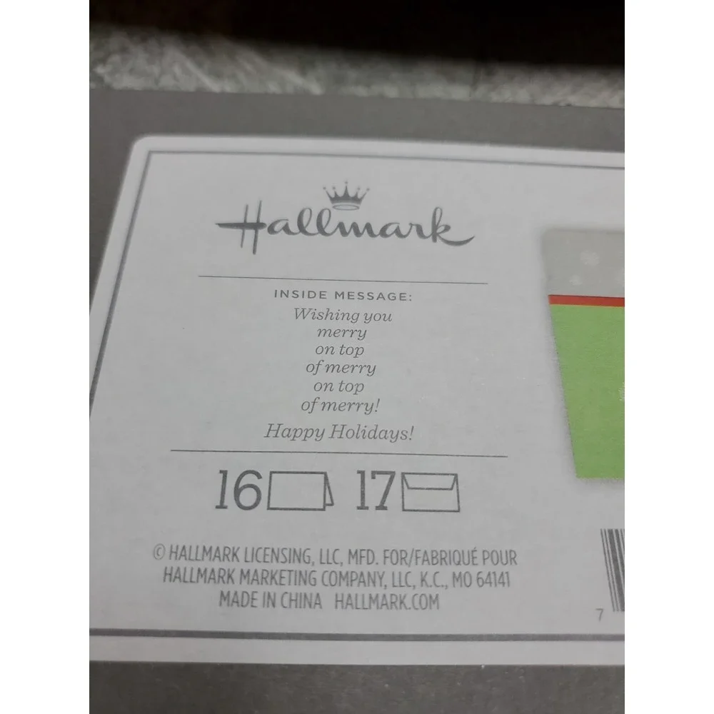 Hallmark 16 Cards 17 Envelopes Christmas‎ Cards PET Themed Cute DOGS & CATS TREE